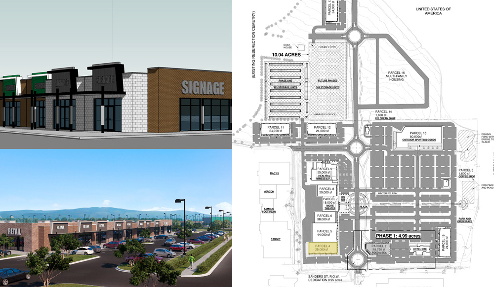 5,000 Sq Ft Pad Sites